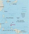 Map of Beluu er a Belau, the Republic of Palau, (Political), 1995. Courtesy of, The World Factbook (http://cia.gov/cia/publications/factbook) or CIA Maps and Publications Released to the Public (http://www.cia.gov/cia/publications/mapspub), Central Intelligence Agency (CIA), Government of the United States of America (USA); and the Perry-Castañeda Map Collection (http://www.lib.utexas.edu/maps), Perry-Castañeda Library, The General Libraries, University of Texas at Austin, Austin, Texas, USA.