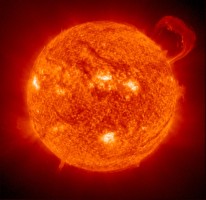 2. Sol (our Sun), September 14, 1999. Photo Credit: SOHO/Extreme Ultraviolet Imaging Telescope (EIT) Consortium, September 14, 1999; SOHO is a project of international cooperation between European Space Agency (ESA, http://www.esa.int) and National Aeronautics and Space Administration (NASA, http://www.nasa.gov).