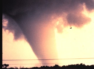 1. The Tornado Has Reached the Mature Stage of Formation, May 24, 1973, Union City, State of Oklahoma, USA. Photo Credit: OAR/ERL/National Severe Storms Laboratory (NSSL), National Oceanic and Atmospheric Administration Photo Library (http://www.photolib.noaa.gov), National Severe Storms Laboratory (NSSL) Collection, National Oceanic and Atmospheric Administration (NOAA, http://www.noaa.gov), United States Department of Commerce (http://www.commerce.gov), Government of the United States of America (USA).