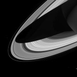 4. Prometheus (at top), July 3, 2004. Pandora (outside) and Prometheus (inside), the Shepherd Moons of Saturn's F-Ring. Photo Credit: Cassini-Huygens Mission (http://saturn.jpl.nasa.gov), Cassini Orbiter, July 3, 2004; National Aeronautics and Space Administration (NASA, http://www.nasa.gov)/Jet Propulsion Laboratory (JPL, http://www.jpl.nasa.gov)/Space Science Institute (http://ciclops.org/), Government of the United States of America.