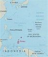 Map of Beluu er a Belau, the Republic of Palau, (Political), 1995. Courtesy of, The World Factbook (http://cia.gov/cia/publications/factbook) or CIA Maps and Publications Released to the Public (http://www.cia.gov/cia/publications/mapspub), Central Intelligence Agency (CIA), Government of the United States of America (USA); and the Perry-Castañeda Map Collection (http://www.lib.utexas.edu/maps), Perry-Casta�eda Library, The General Libraries, University of Texas at Austin, Austin, Texas, USA.