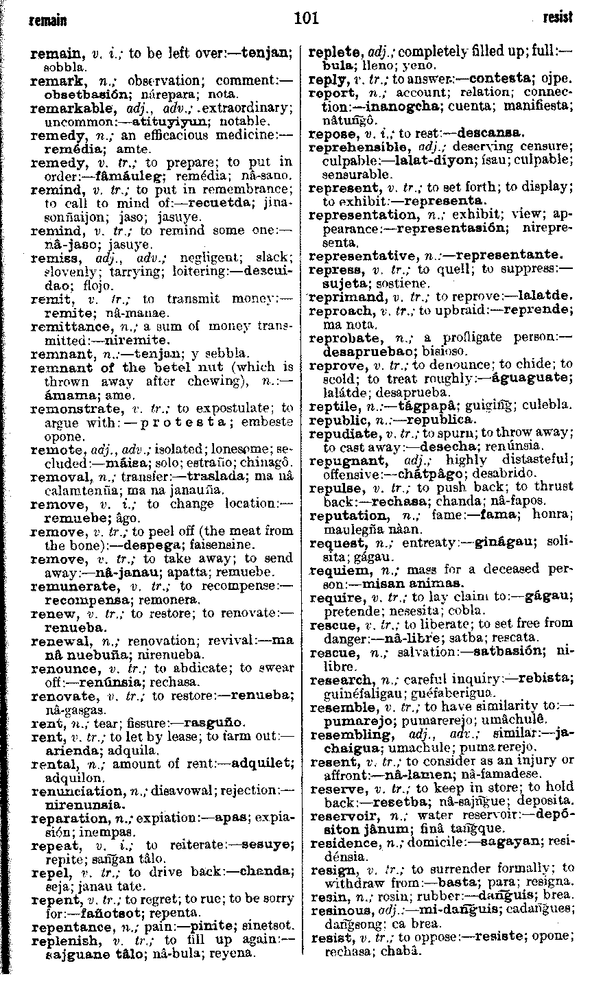 Chamorrobible.org - Dictionary And Grammar Of The Chamorro Language Of 