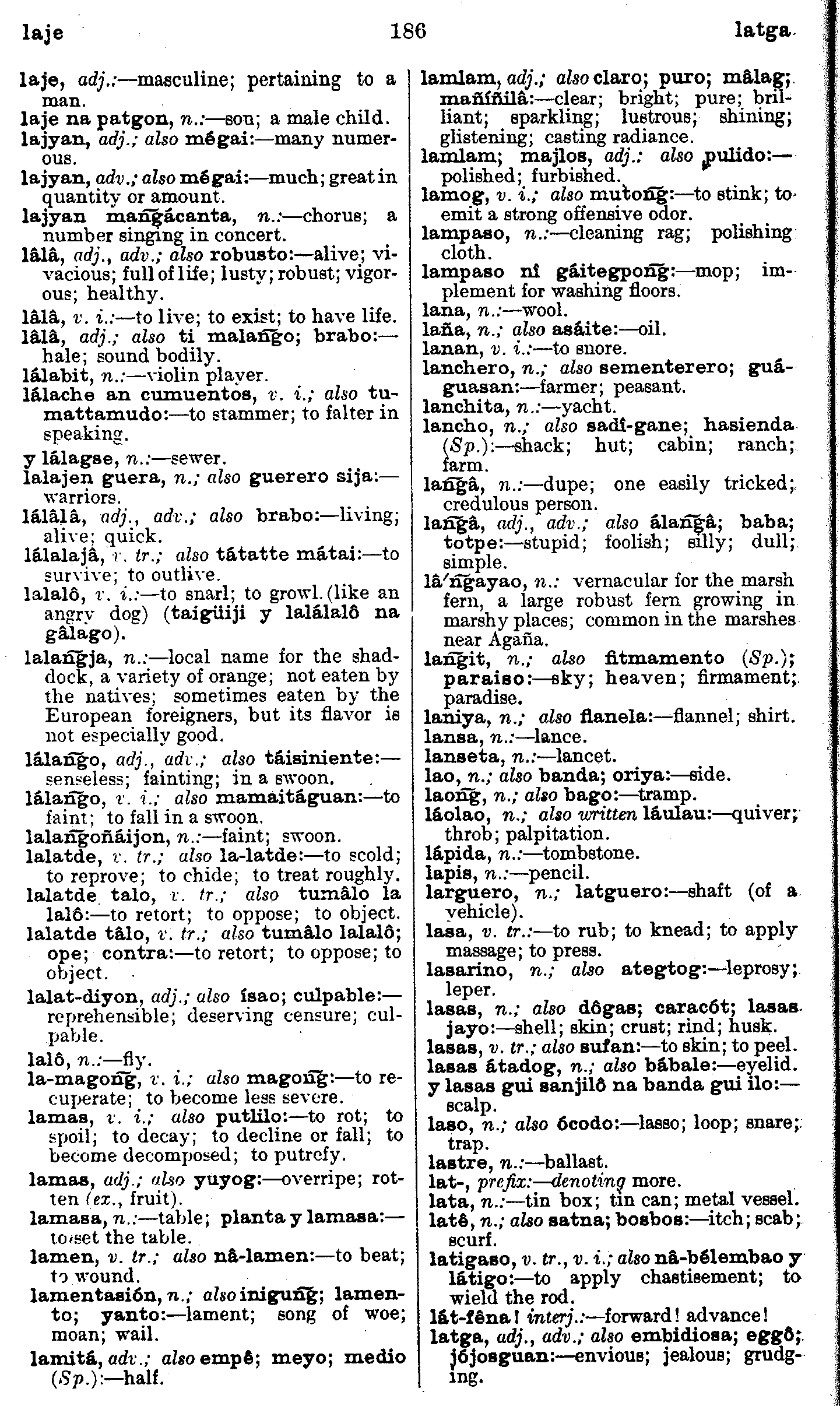 Chamorrobible.org - Dictionary And Grammar Of The Chamorro Language Of 