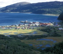 6. Chignik Village in the Summer. Chignik, State of Alaska, United States of America. Chignik is located on the Pacific Ocean side of the Alaska Peninsula. Photo Credit: AK/RO/02490, Alaska Image Library, United States Fish and Wildlife Service Digital Library System (http://images.fws.gov), United States Fish and Wildlife Service (FWS, http://www.fws.gov), United States Department of the Interior (http://www.doi.gov), Government of the United States of America (USA).