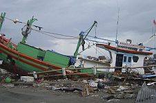 3. Large Boat Washed Ashore in Banda Aceh, Sumatra, Republik Indonesia. Photo Credit: Department of Defense photo by Michael L. Bak, Photo date: January 1, 2005, Navy NewsStand - Eye on the Fleet Photo Gallery (http://www.news.navy.mil/view_photos.asp, 050101-O-XXXXB-067), United States Navy (USN, http://www.navy.mil), United States Department of Defense (DoD, http://www.DefenseLink.mil or http://www.dod.gov), Government of the United States of America (USA).