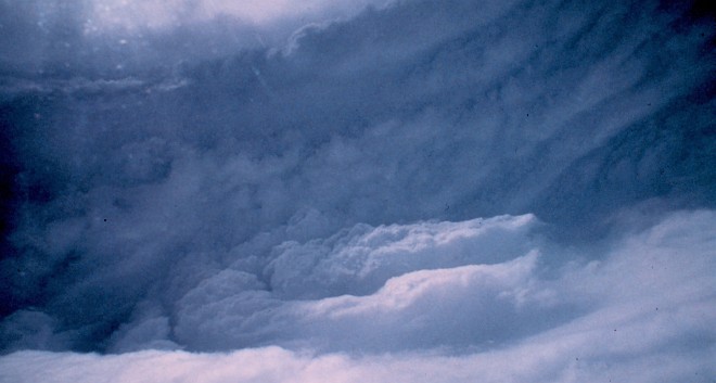 2. Storms of Life, Storms in Life - Eye Wall of a Hurricane. Photo Credit: National Oceanic and Atmospheric Administration Photo Library (http://www.photolib.noaa.gov, fly00180), Flying with NOAA Collection, NOAA Central Library, National Oceanic and Atmospheric Administration (NOAA, http://www.noaa.gov), United States Department of Commerce (http://www.commerce.gov), Government of the United States of America (USA).