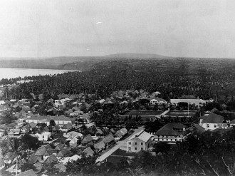 2. Hag�t�a (circa 1912), Territory of Guam, USA. Photo Credit: War in the Pacific National Historical Park (WAPA, http://www.npswapa.org), WAPA Gallery (http://www.npswapa.org/gallery, Guam, Pre-war Hagatna (Agana) and Asan, B1143agana.jpg), National Park Service (NPS, http://www.nps.gov), United States Department of the Interior (http://www.doi.gov), Government of the United States of America (USA). See also "[Island of Guam. Portion of city of Agana from fort]" <http://hdl.loc.gov/loc.pnp/cph.3d01893> from the Prints and Photographs Online Catalog, The Library of Congress, USA.