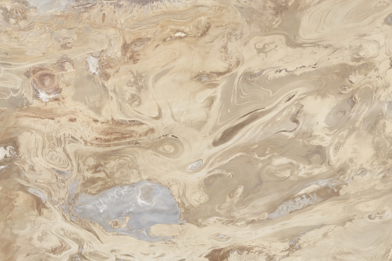 Dasht-e Kavir - Great Salt Desert, October 15, 2011, Jomhuri-ye Eslami-ye Iran - Islamic Republic of Iran, As Seen From the NASA Landsat 5 Satellite. Photo Credit: National Aeronautics and Space Administration (NASA, http://www.nasa.gov), Government of the United States of America.